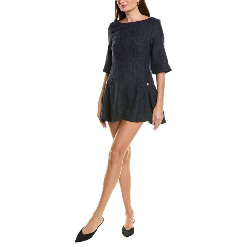 Ipponelli Womens Mini Dress, Navy